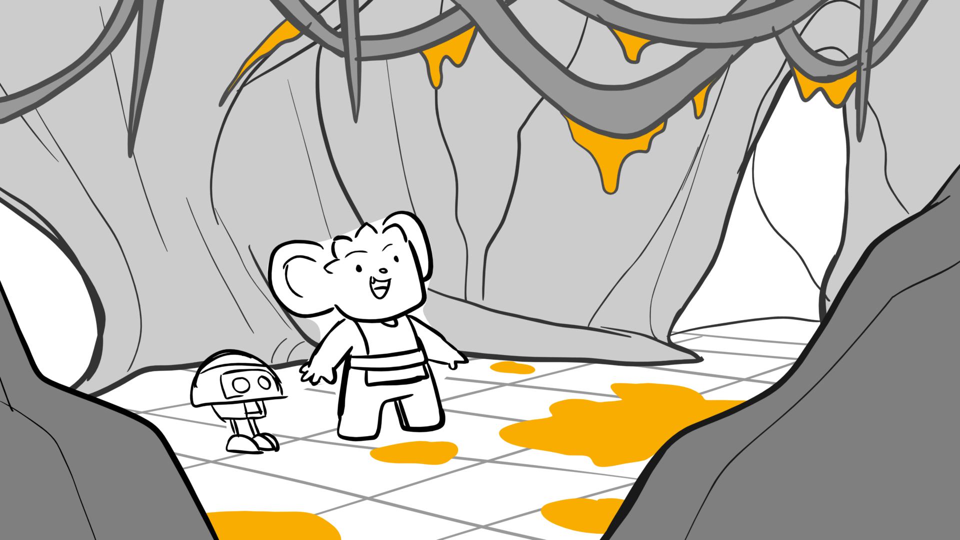 Fun with Nubs — Ep. 112, lámina 007, storyboard by Melissa Ballesteros